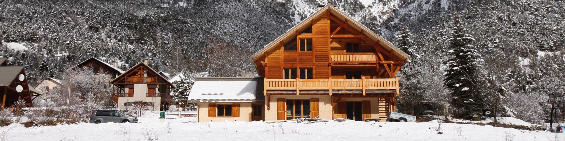 large holiday chalet french alps