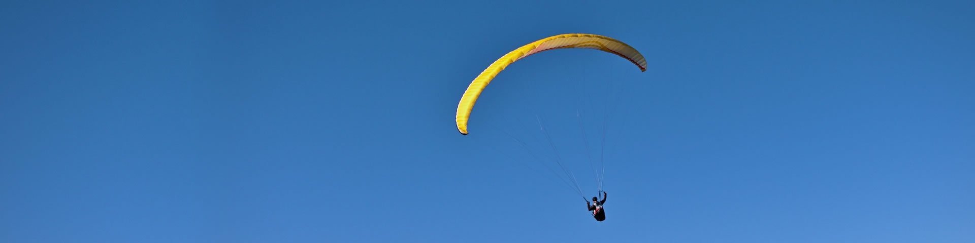 Paragliding in the French Alps