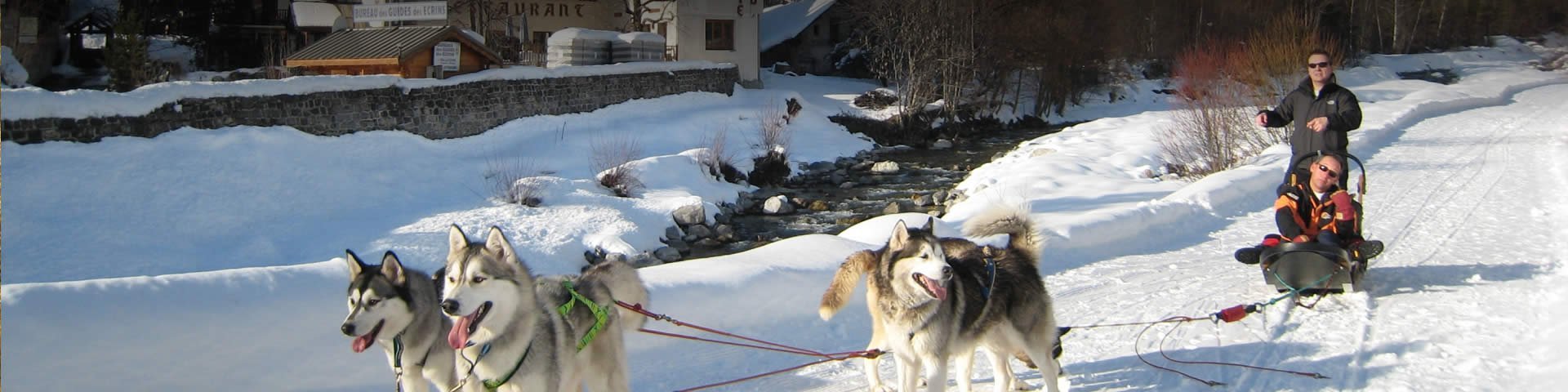 Winter holidays in the French Alps